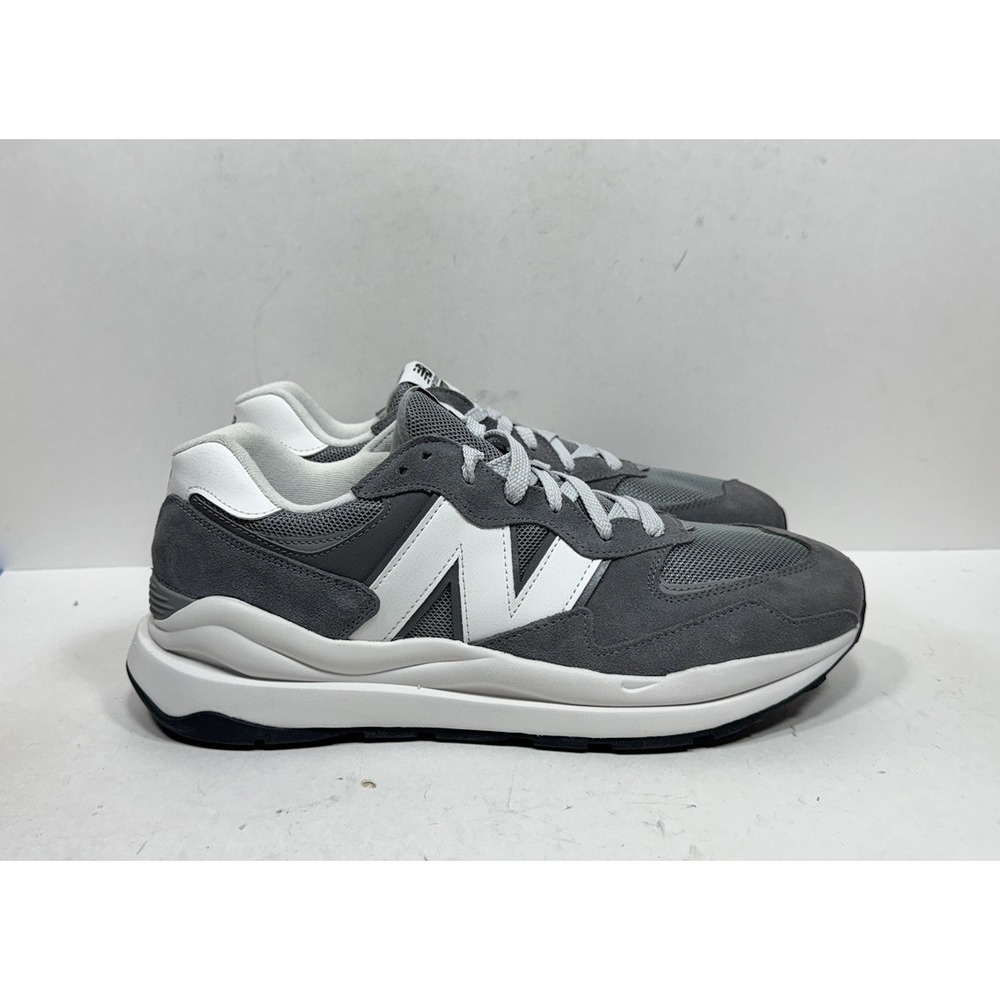 New Balance 57/40 M5740VPB Castlerock Grey Men's Size 14 Suede Shoes